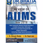 Review of AIIMS - November 2018