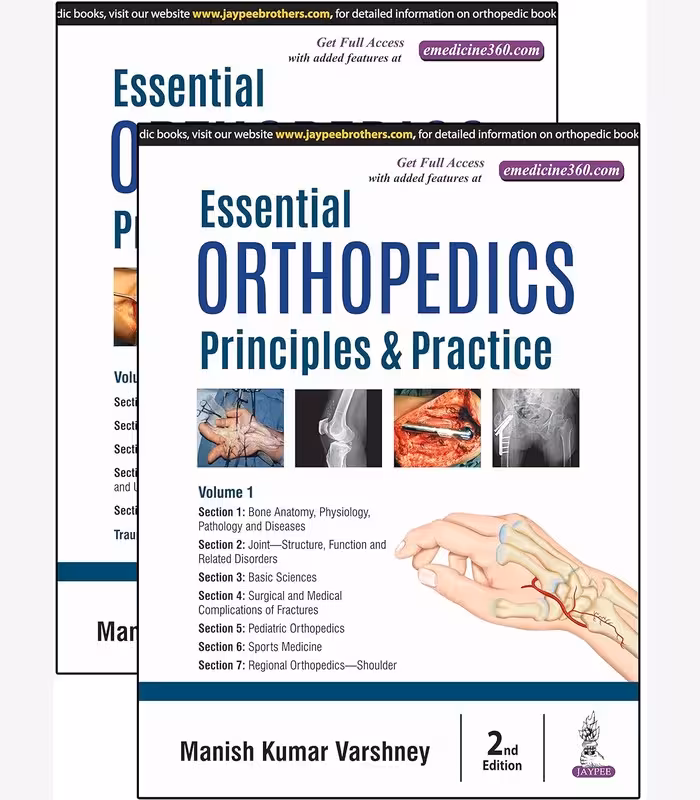 9789352701995 Essential Orthopedics Principles & Practice 2nd Edition book cover