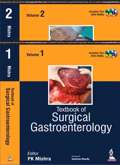 Textbook of Surgical Gastroenterology (2Vols) with Two Dvd-Roms - 1st Edition