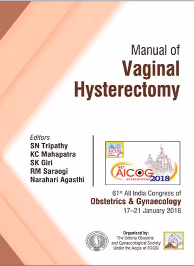 Aicog Manual of Vaginal Hysterectomy - 1st Edition