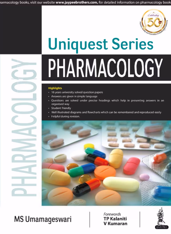 Uniquest Series Pharmacology - 1st Edition Reprint