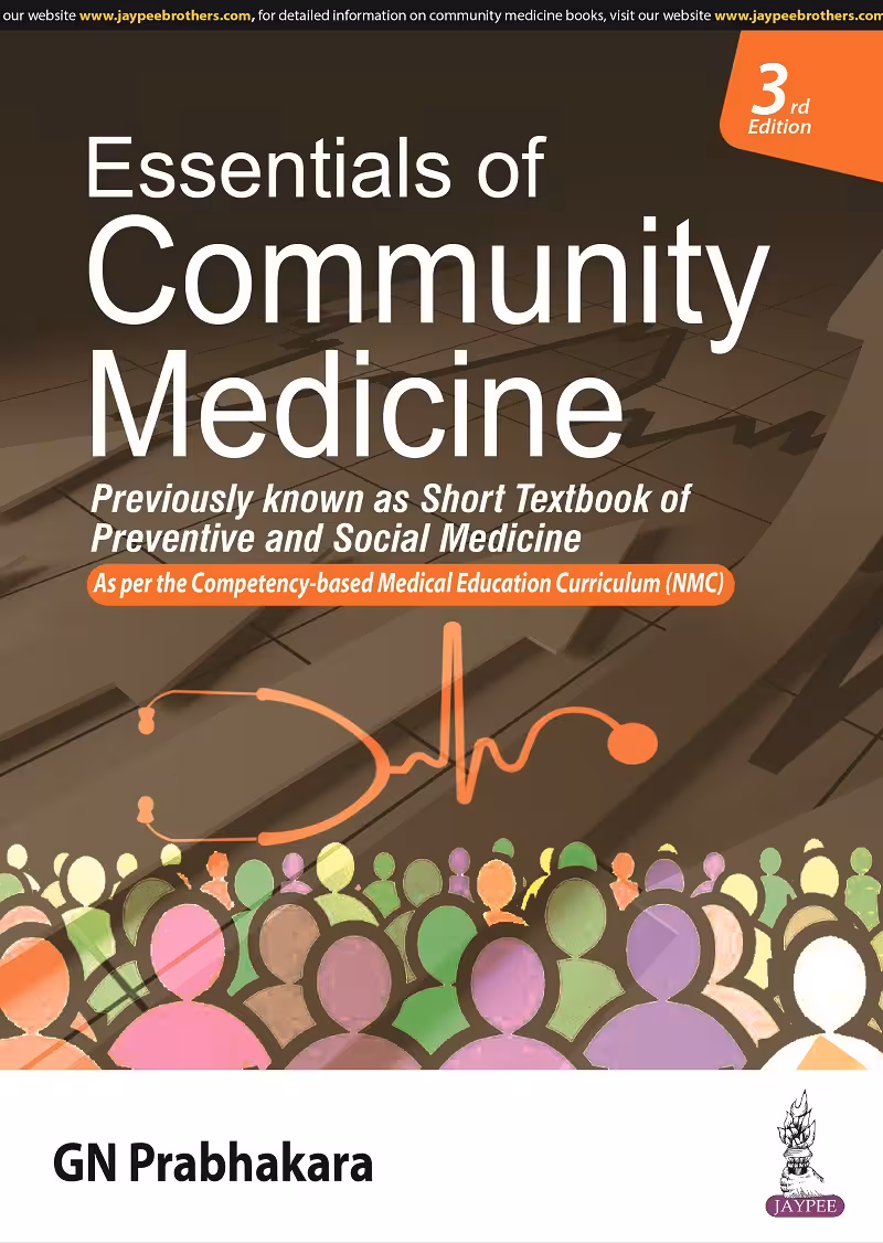 Essentials of Community Medicine - Third Edition Reprint