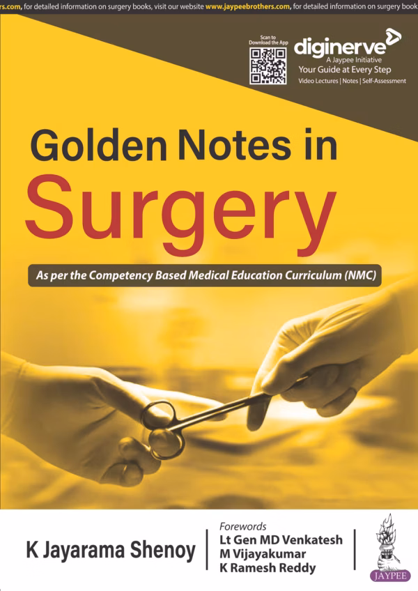 Golden Notes in Surgery - 1st Edition Reprint