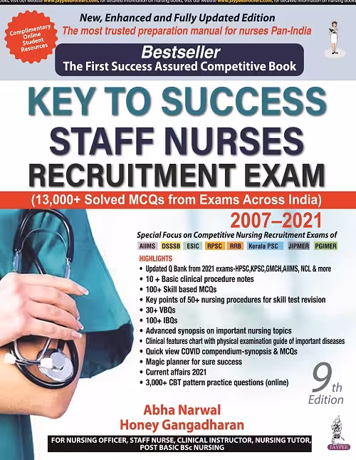 Key To Success Staff Nurses Recruitment Exam (2007-2021) - 9Th Edition