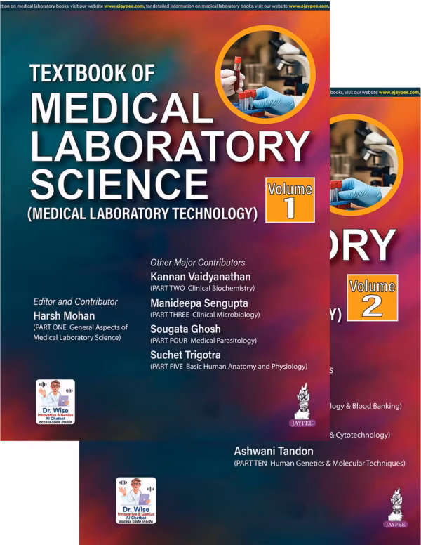 Textbook of Medical Laboratory Science (Medical Laboratory Technology) (2Vols) - 1st Edition
