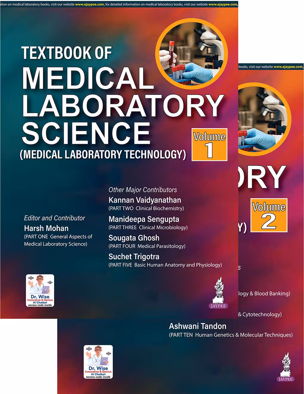 Textbook of Medical Laboratory Science (Medical Laboratory Technology) (2Vols) - 1st Edition