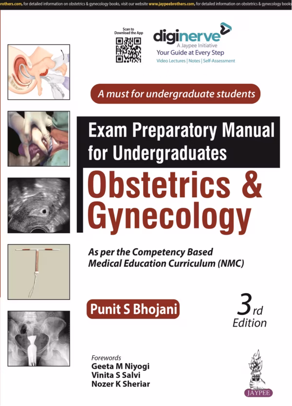 Exam Preparatory Manual for Undergraduates Obstetrics & Gynecology - Third Edition Reprint
