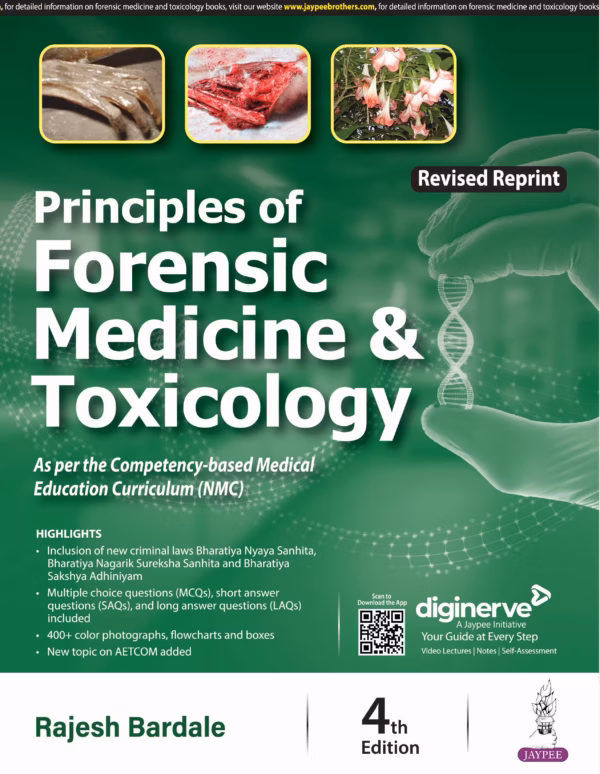 Principles of Forensic Medicine & Toxicology - 4th Edition Revised Reprint