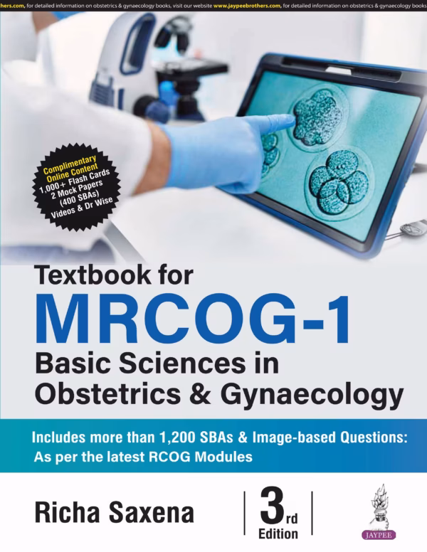 Textbook for Mrcog-1: Basic Sciences in Obstetrics & Gynaecology - Third Edition