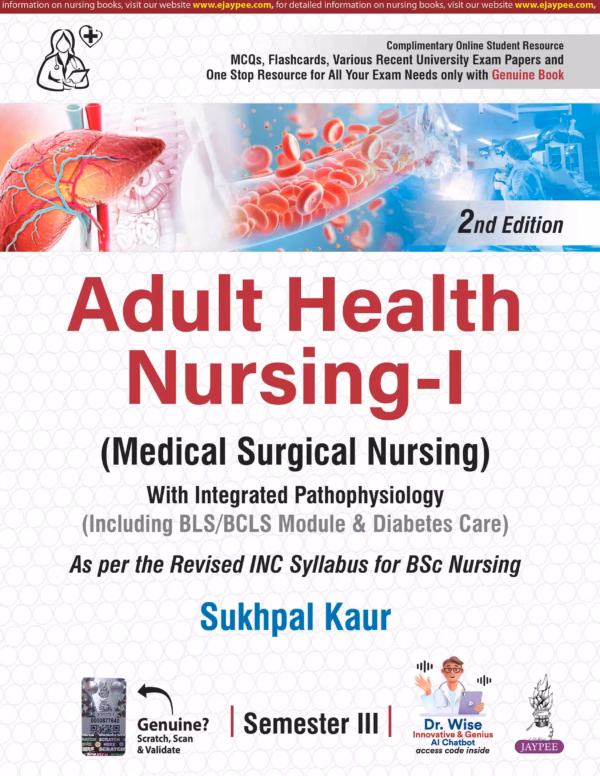 Adult Health Nursing-I (Medical Surgical Nursing) - 2nd Edition