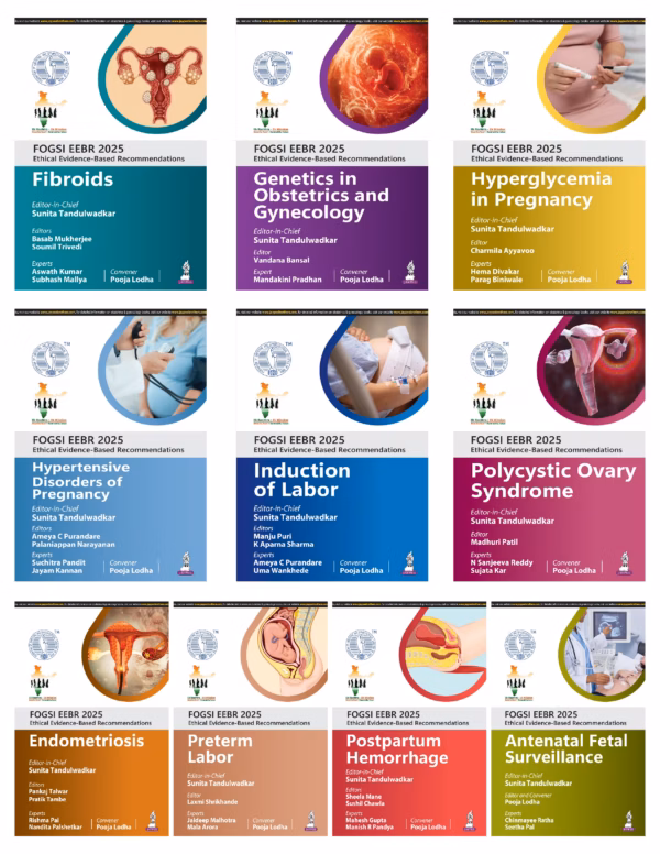FOGSI Eebr 2025:Ethical & Evidence-Based Recommendations (10 Books Set) - 1st Edition