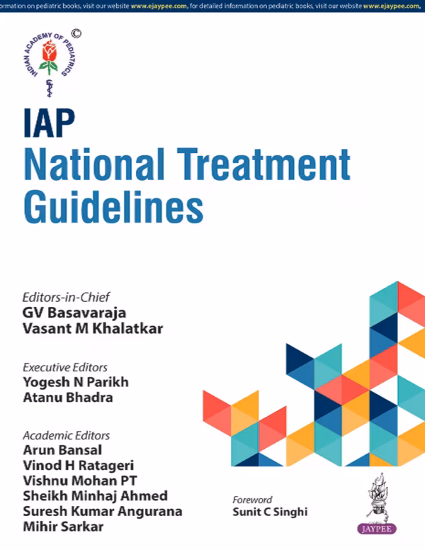 Iap National Treatment Guidelines - 1st Edition