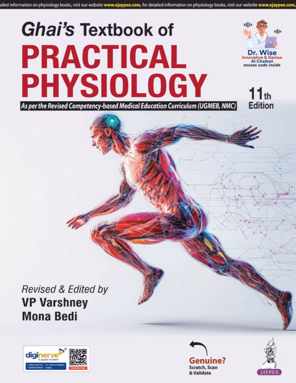 Ghai'S Textbook of Practical Physiology - 11Th Edition