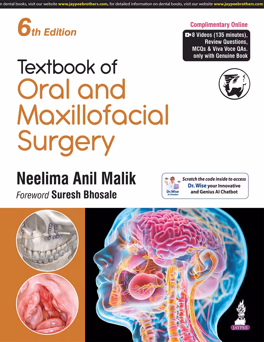 Textbook of Oral and Maxillofacial Surgery - 6Th Edition Reprint