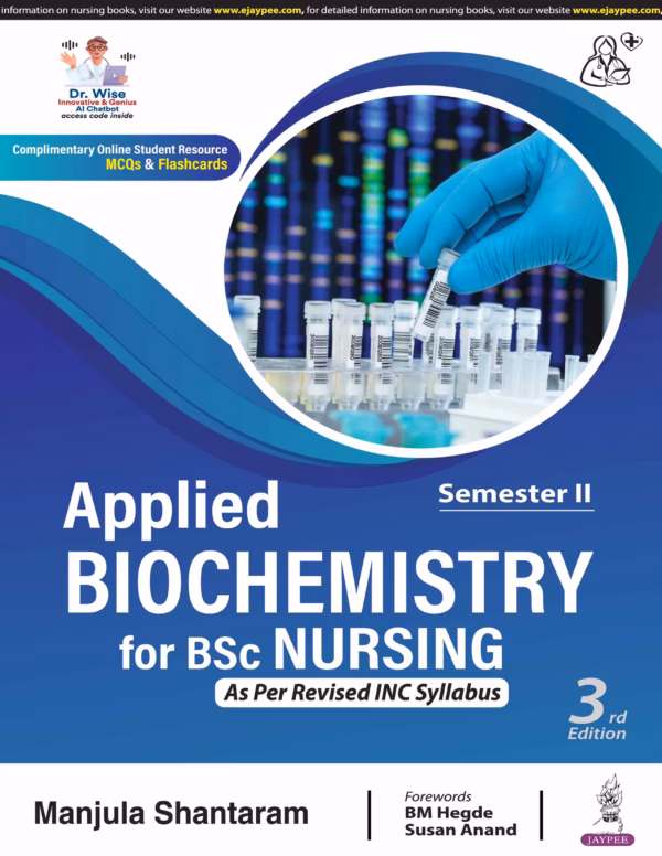 Applied Biochemistry for Bsc Nursing - Third Edition