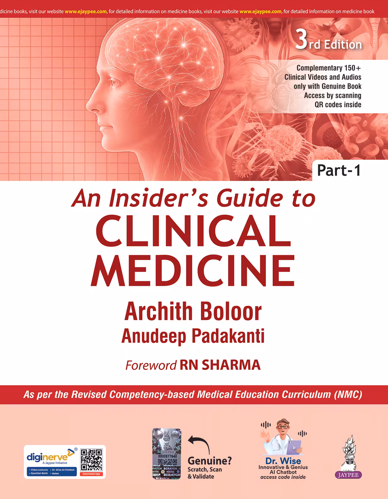 An Insider'S Guide To Clinical Medicine Part-1 - Third Edition