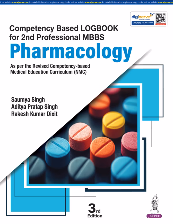 Competency Based Logbook for 2nd Professional Mbbs Pharmacology - Third Edition