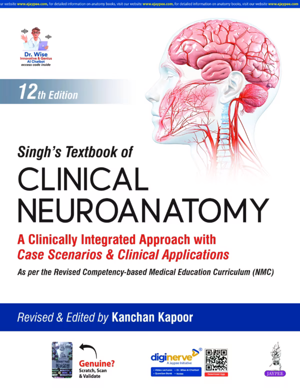Singh'S Textbook of Clinical Neuroanatomy - 12Th Edition