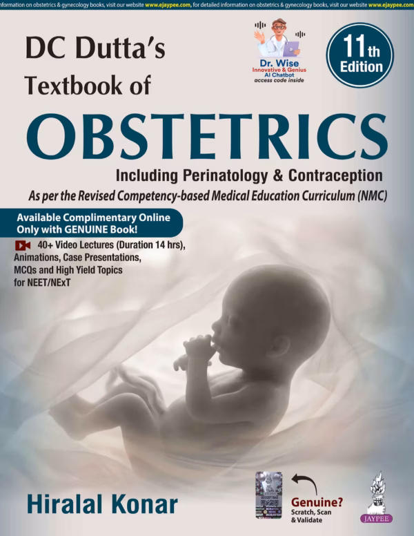 Dc Dutta'S Textbook of Obstetrics Including Perinatology & Contraception - 11Th Edition