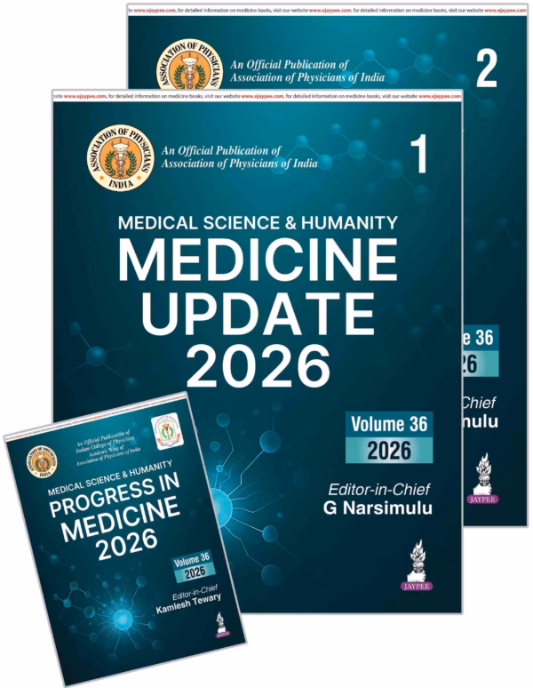 Medicine Update 2026 (2 Vols) with Progress in Medicine 2026 (Medical Science & Humanity) - 1st Edition