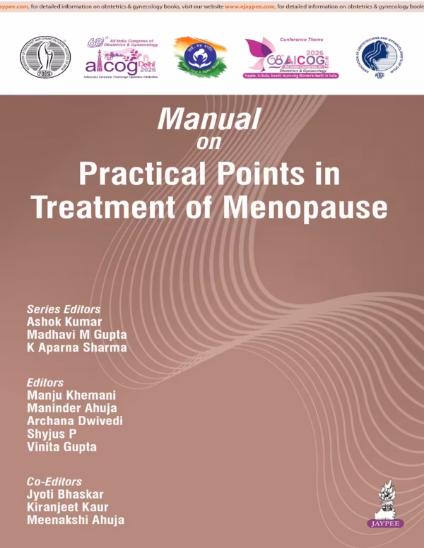 Aicog Manual On Practical Points in Treatment of Menopause 2026 - 1st Edition