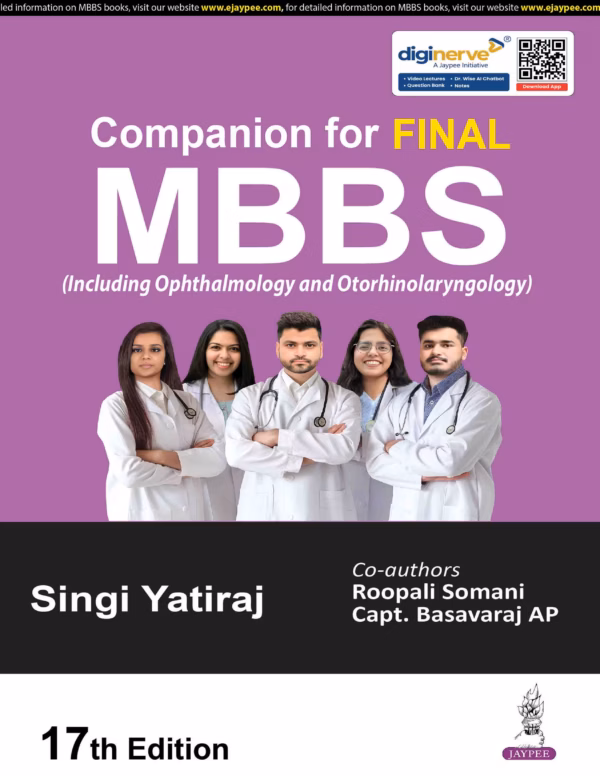 Companion for Final Mbbs (Including Ophthalmology and Otorhinolaryngology) - 17Th Edition