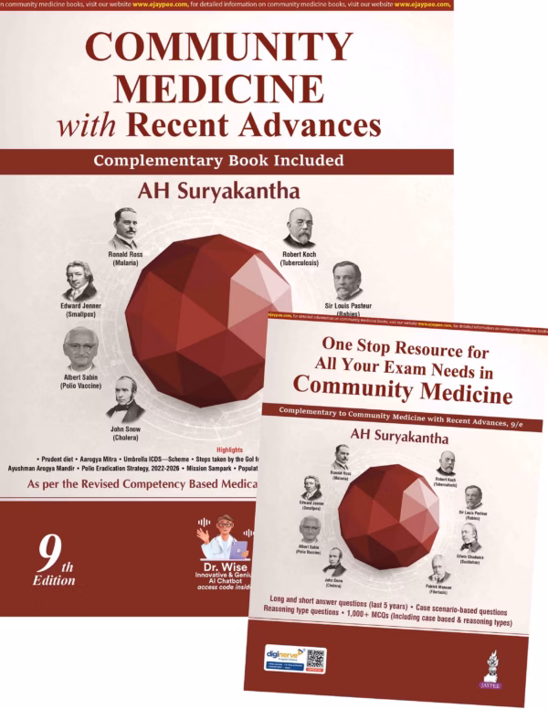 Community Medicine with Recent Advances (Complementary Book Included) - 9Th Edition