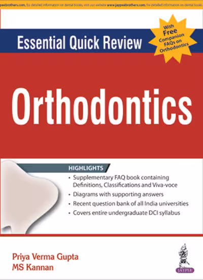 Essential Quick Review Orthodontics with Free Companion Faqs On Orthodontics(Preq.Asked Ques.Orth.) - 1st Edition