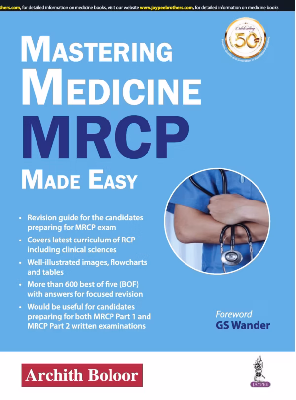 Mastering Medicine Mrcp Made Easy - 1st Edition